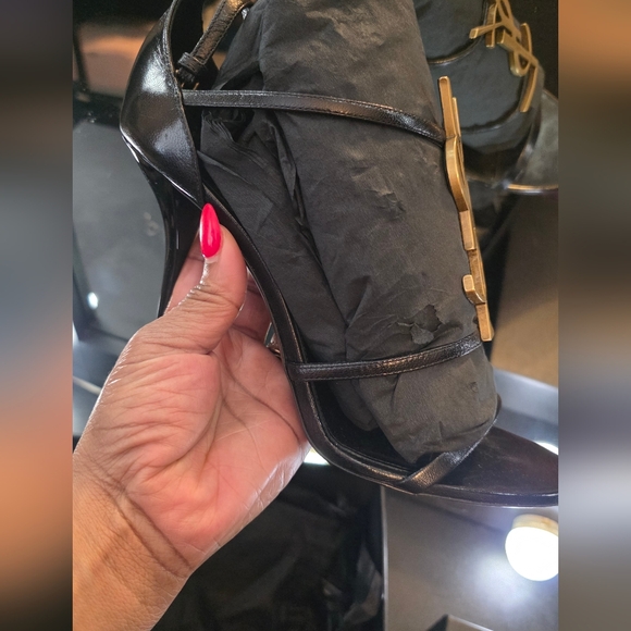 Saint Laurent Paris YSL Heels CASSANDRA 100 YSL (4 Inch heel) - Picture 6 of 11